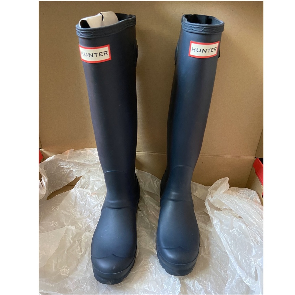 Hunter Rain Boots - Navy